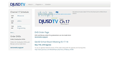 Desktop Screenshot of djusd.davismedia.org